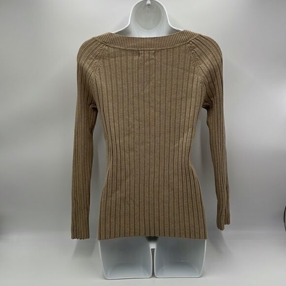 Urbane khaki heather George sweater - Picture 2 of 7